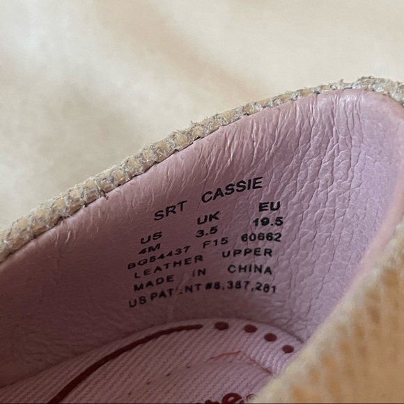 Stride Ride SRT Cassie Champagne Infant Shoes - Picture 8 of 9